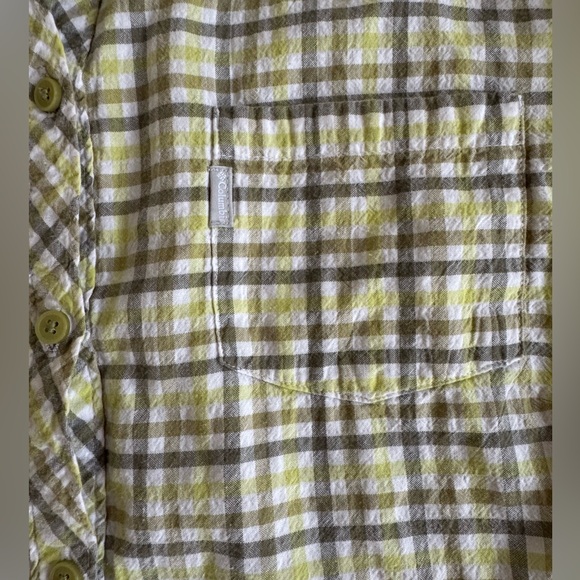 Columbia Sportswear Women's Plaid Button-Down Shirt size L - Picture 4 of 7